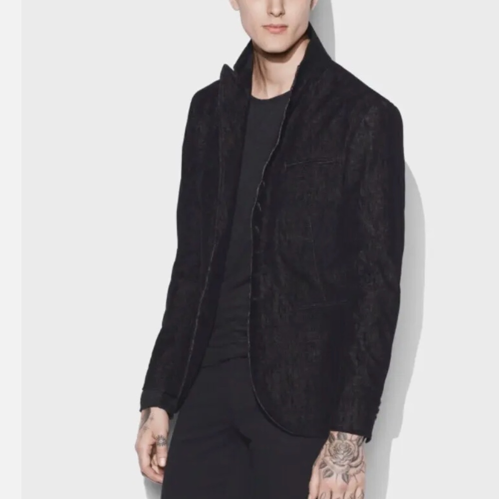 $1498 John Varvatos Collection Woodward Jacket 52 IT 42 US Soft Corduroy Italy - Picture 13 of 14